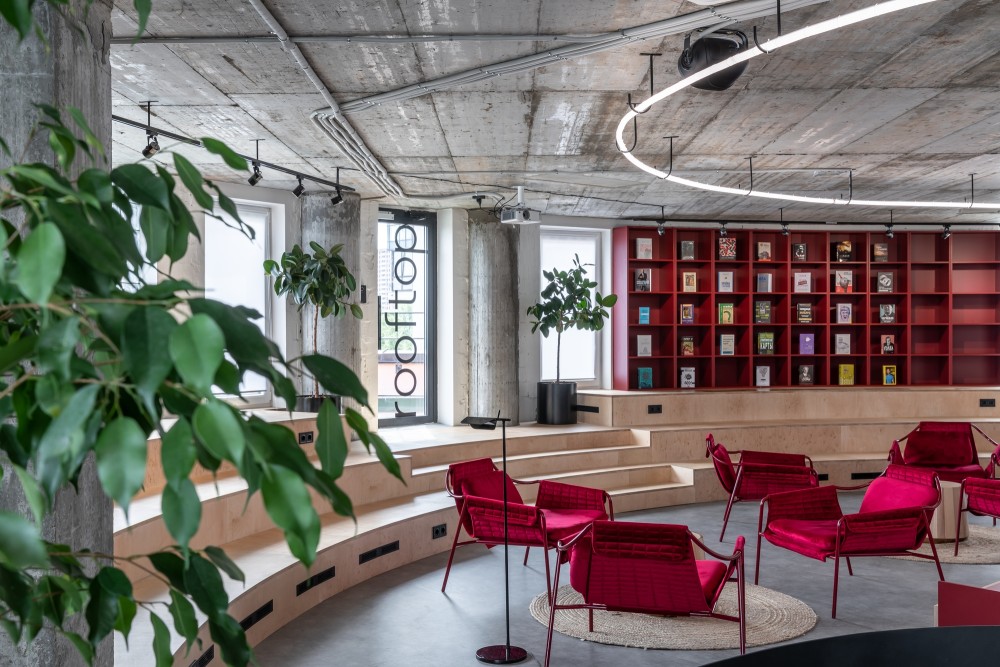 BeeWorking Holosiiv 乌克兰基辅共享办公空间设计丨BeeWorking 内部设计团队-25