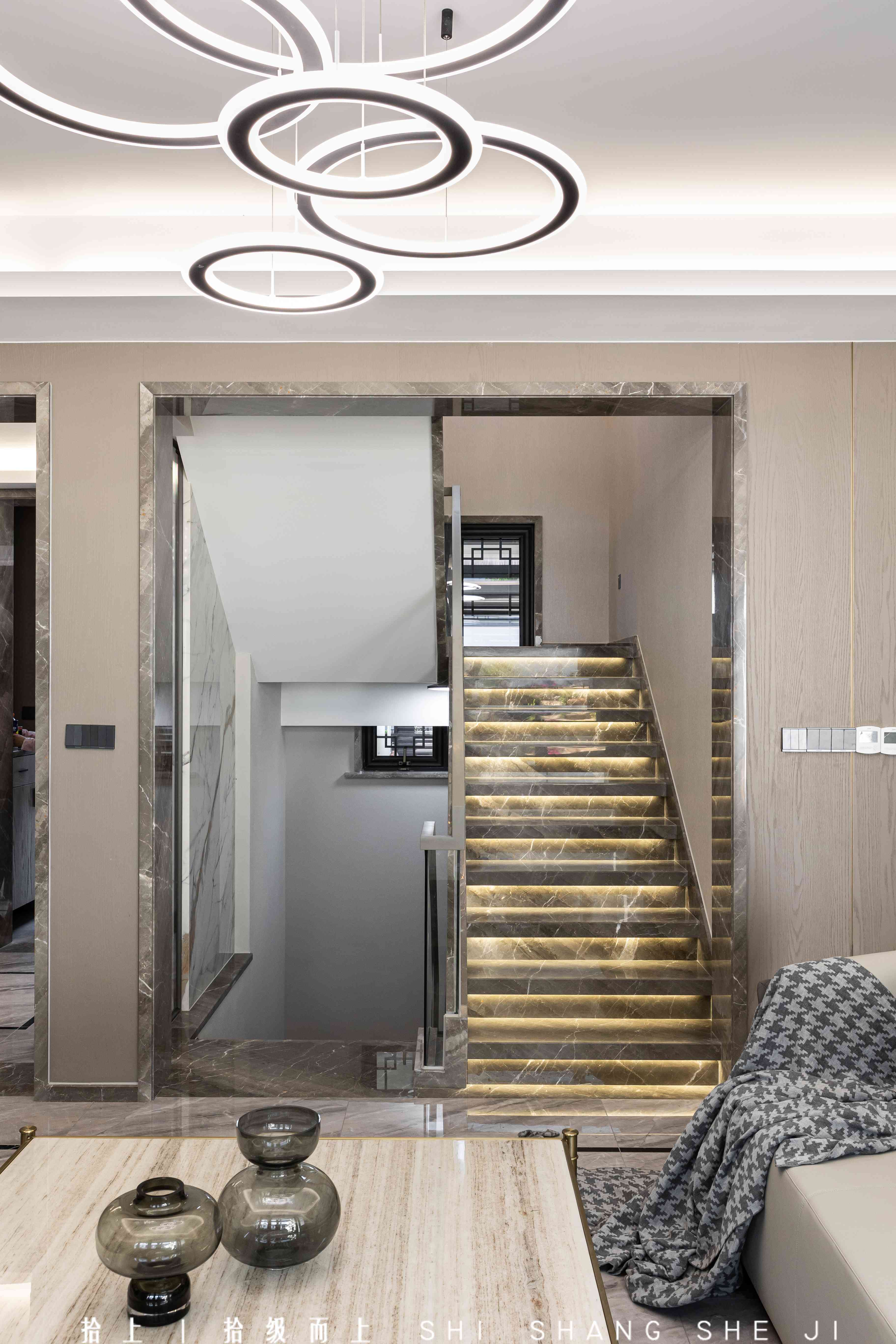 古今交融中式别墅设计丨拾上装饰-56