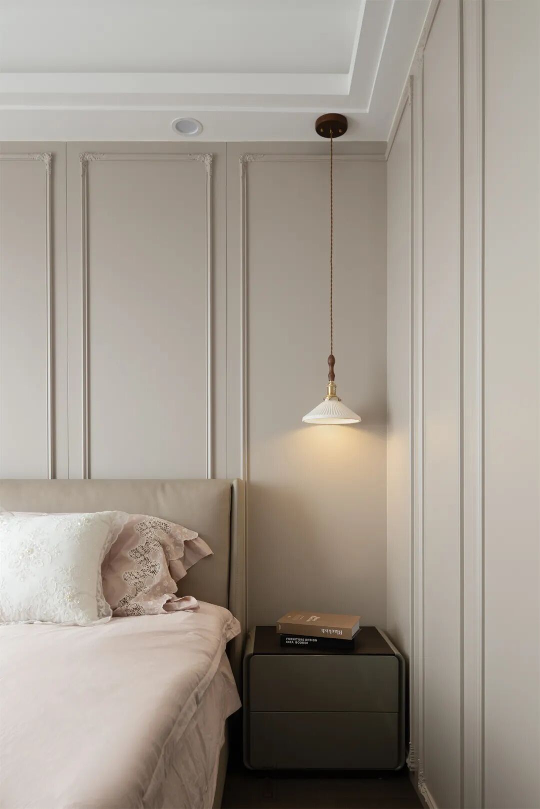 内舍软装丨235㎡下叠法式混搭风，赋予空间由线条、色彩、层次激发出的趣味碰撞！-36