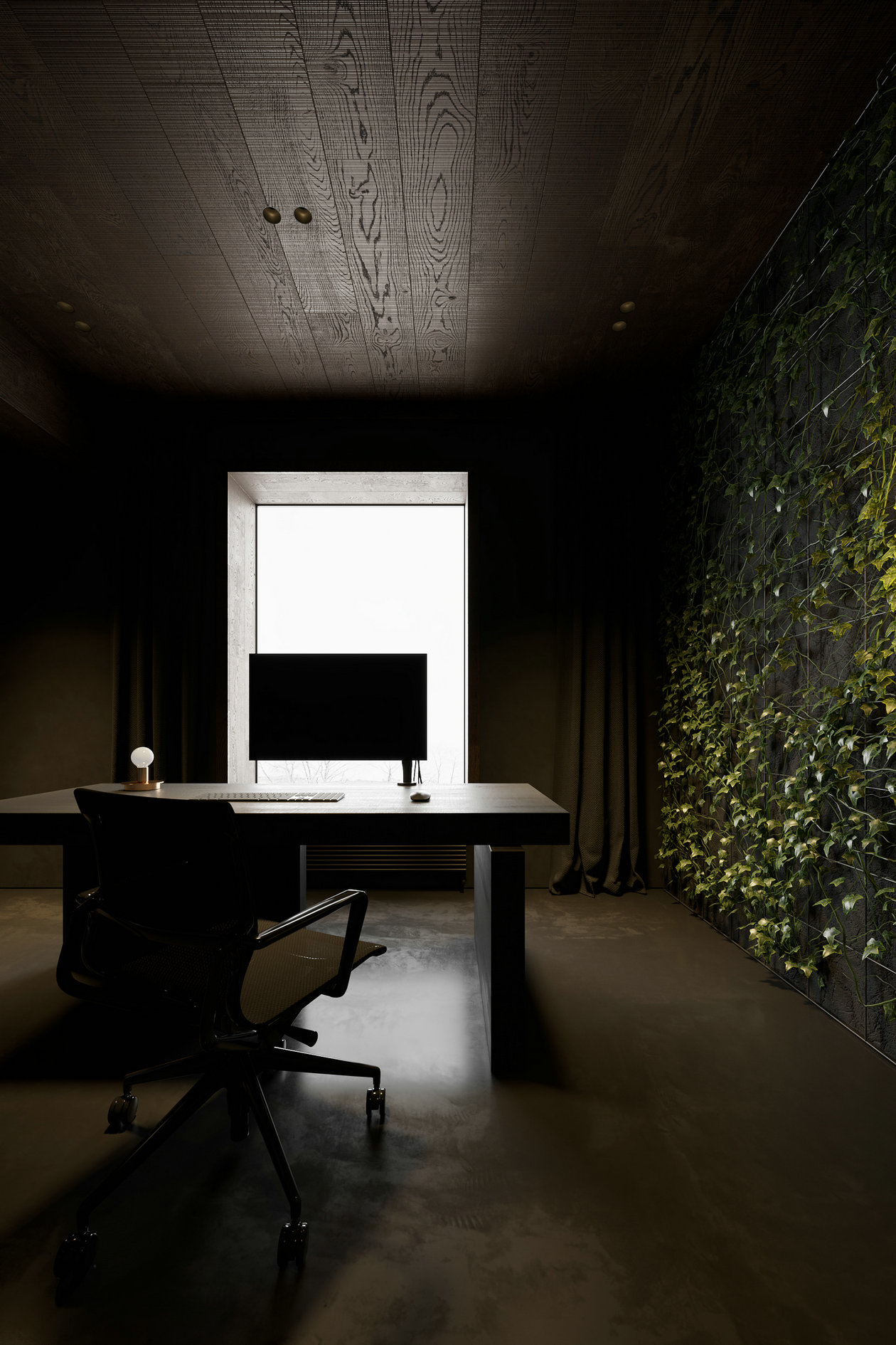 86㎡黑色系住宅设计-1