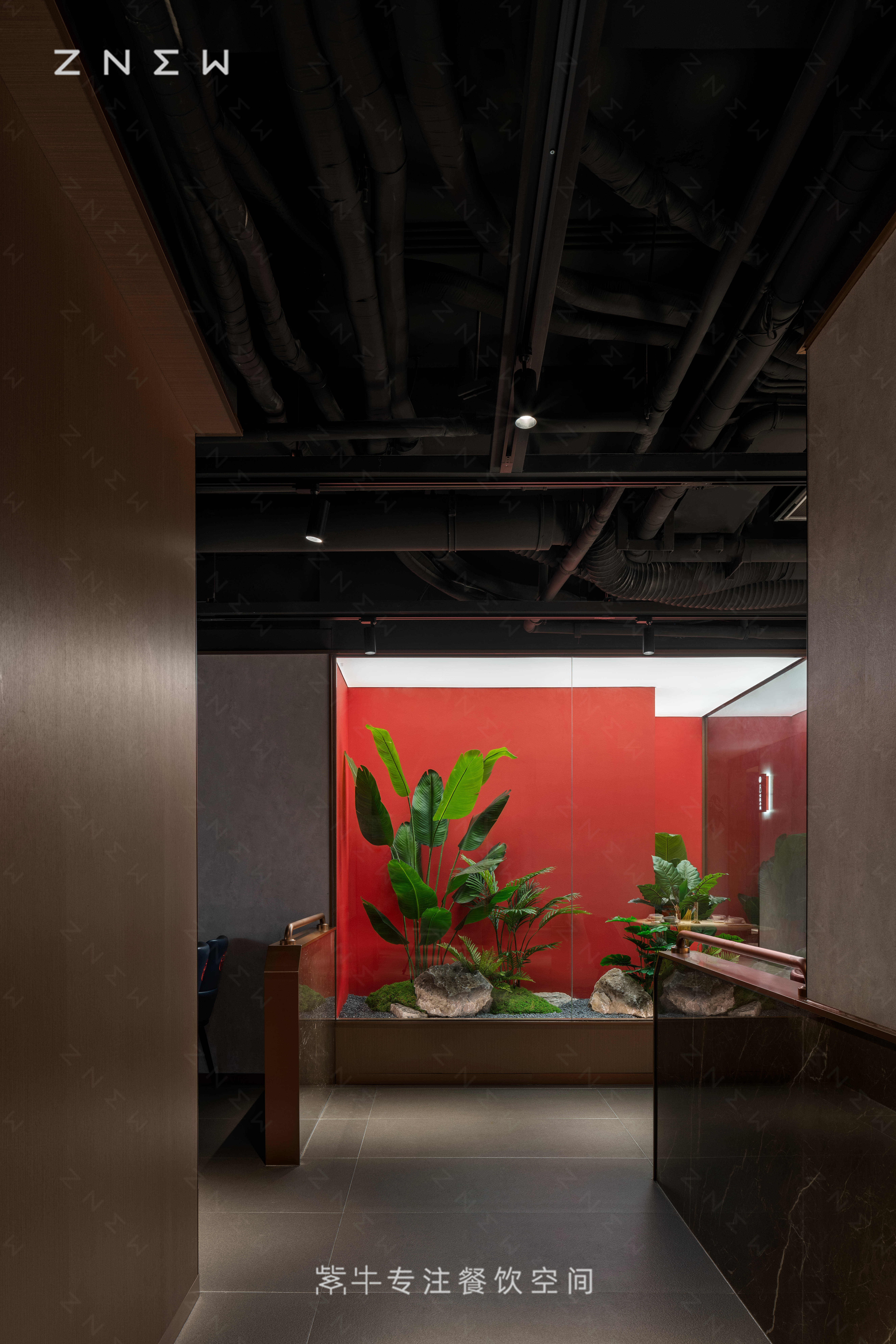 聚味瞿记（国金店）丨中国长沙丨紫牛餐饮空间设计-17