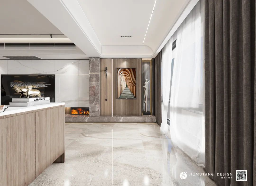 现代简约光舍，熙泰三期的空间灵魂与表情-13