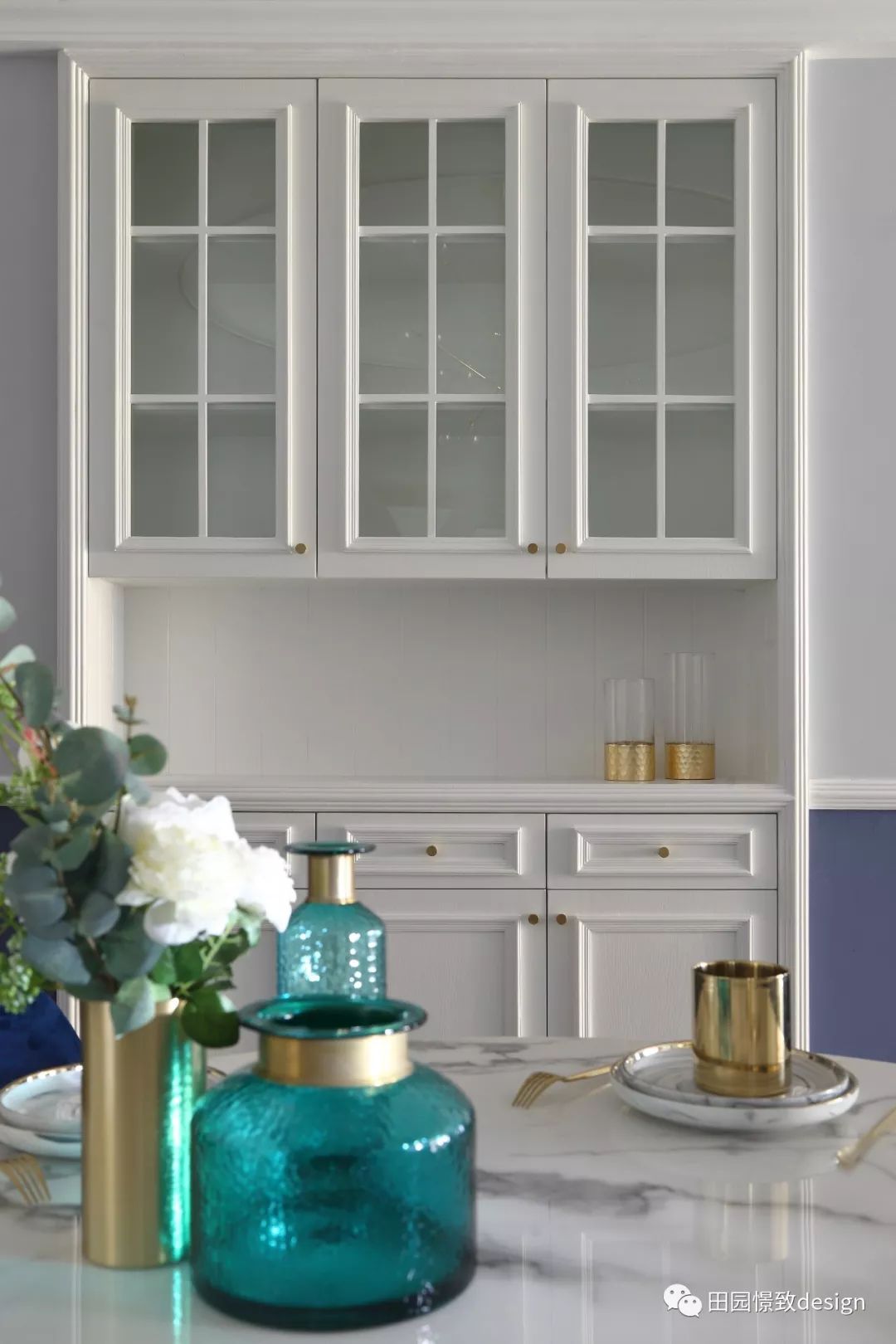 莫奈《鸢尾》的浪漫演绎——德阳香江华府 130 平米空间设计-40