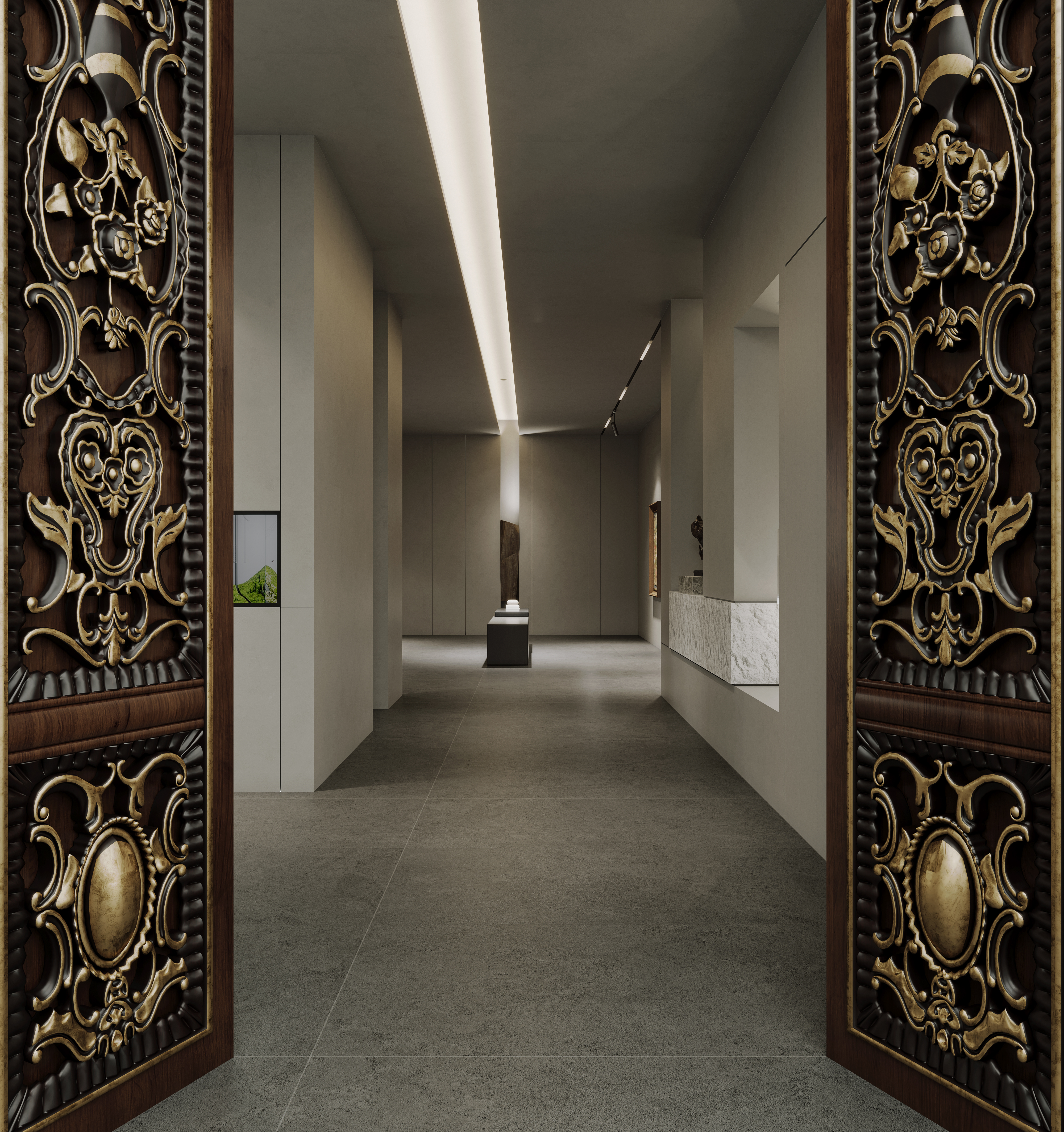 长沙唐卡艺术馆 360 平诧寂演绎丨中国长沙丨微视设计-5