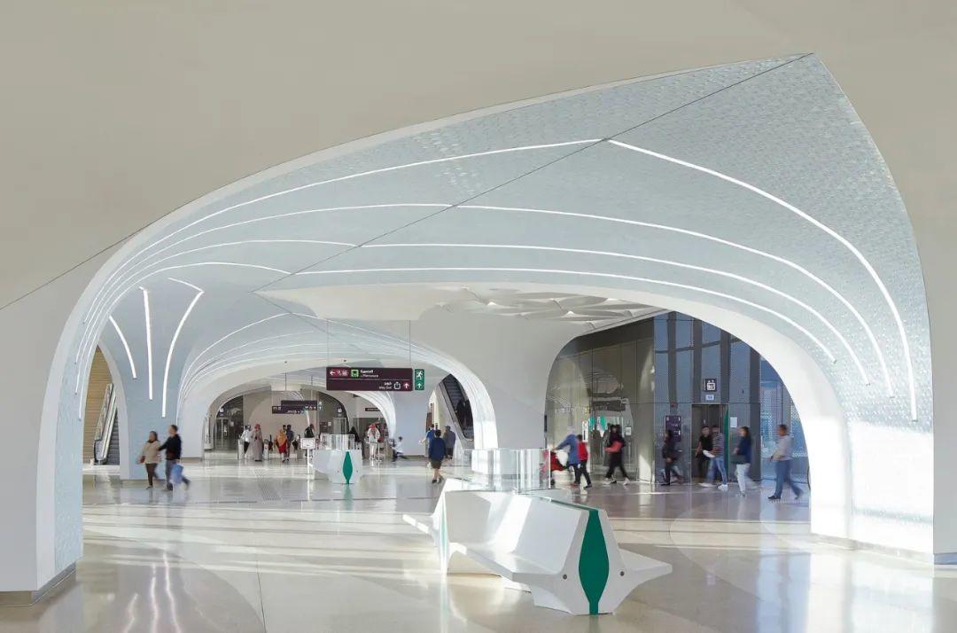 卡达杜哈大众运输系统丨UNStudio-15