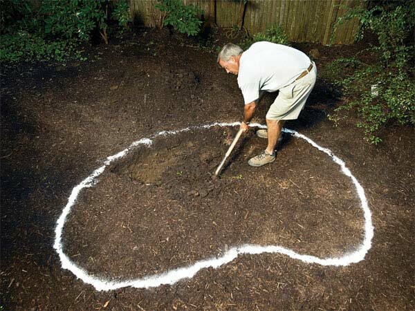 自建私家花园池塘瀑布景观-20