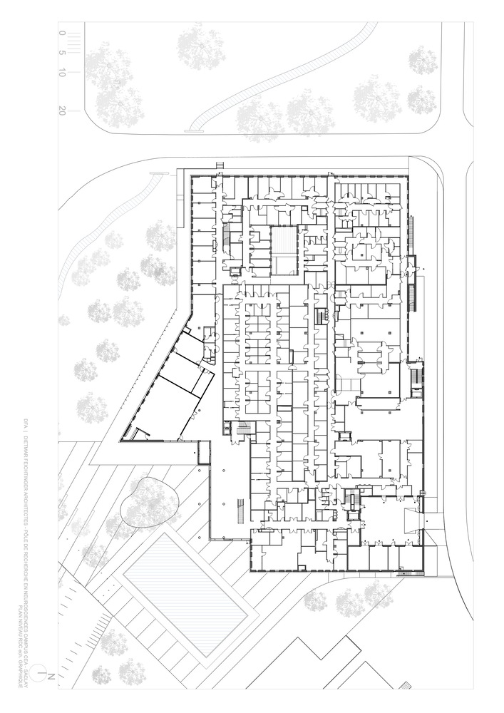 巴黎萨克雷神经科学研究所丨法国巴黎丨Dietmar Feichtinger Architectes-58