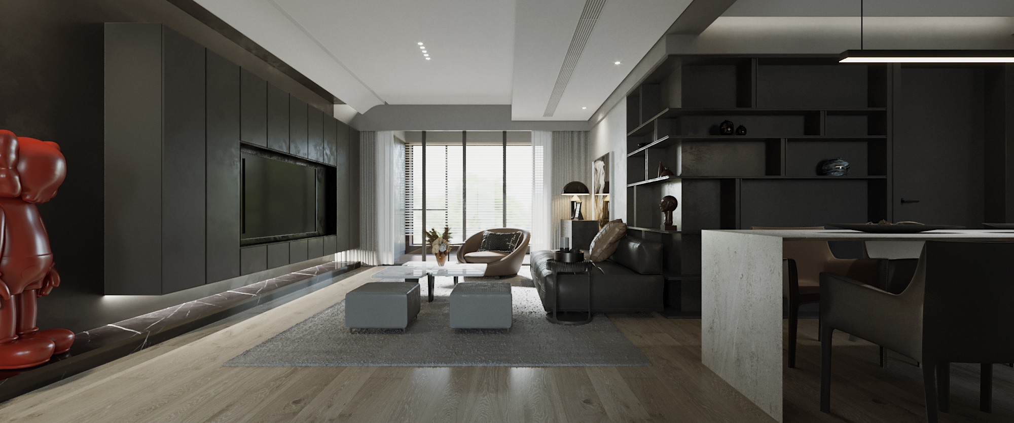 南昌万达旅游城私宅改造-30