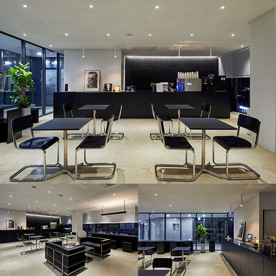 26 平现代简约咖啡厅设计 | 黑白色调的精致空间-1