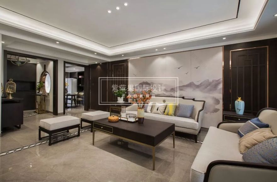 建工新城新中式家居,东方意蕴与现代材质的完美融合-30