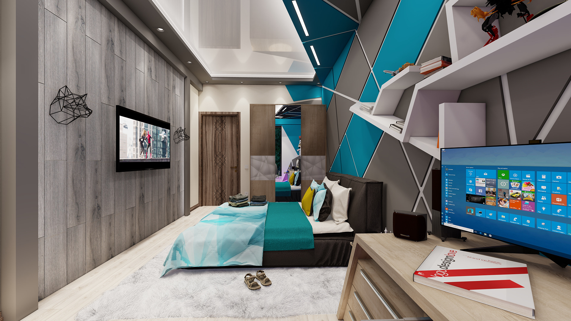 INTERIOR DESIGN IN ABELYAN str — PART IV-9