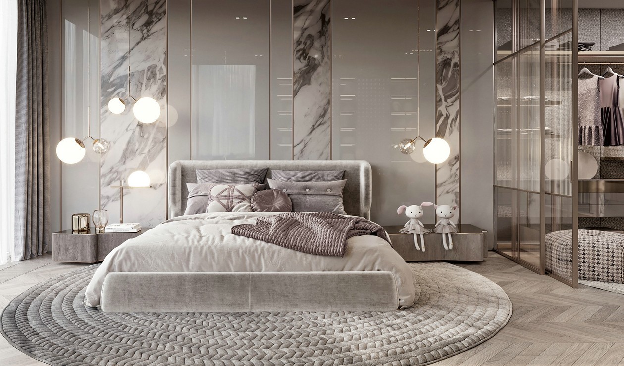 金属与大理石 打造出精致奢华的住宅-18