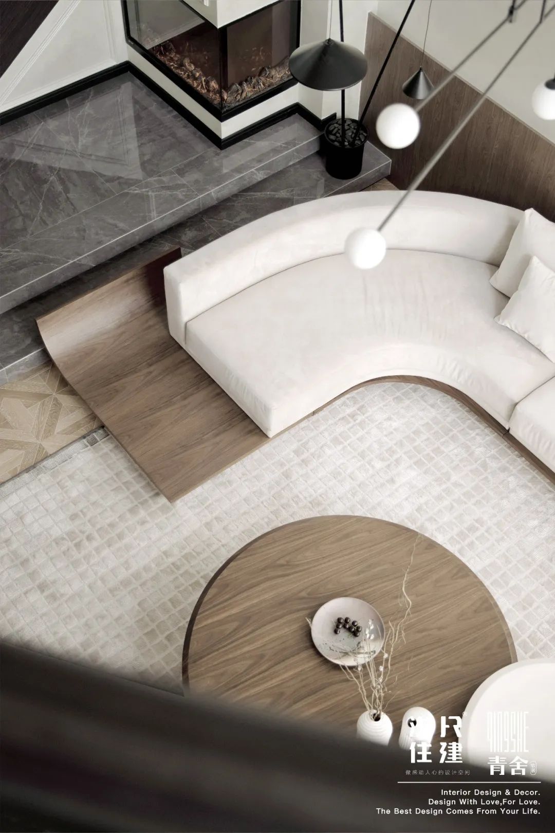 金汇园混搭风格别墅设计丨浅尺住建-35