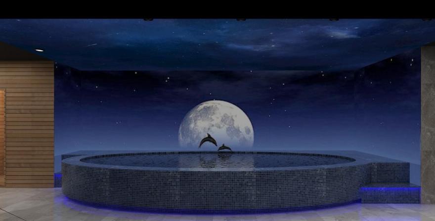 东海蓝天 · 融合自然元素的现代室内设计-12