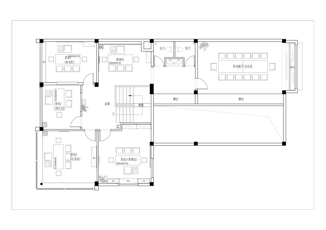 杭州湘湖和茶馆丨中国杭州丨浩然设计工作室-49