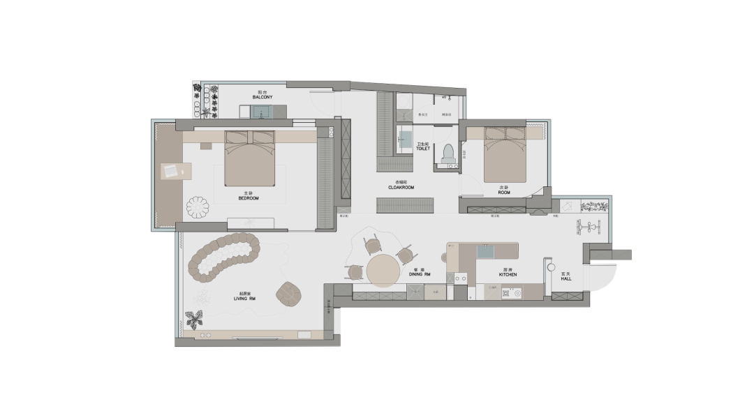 磐石设计|复古情调叠加现代审美创造惬意的生活片场-21