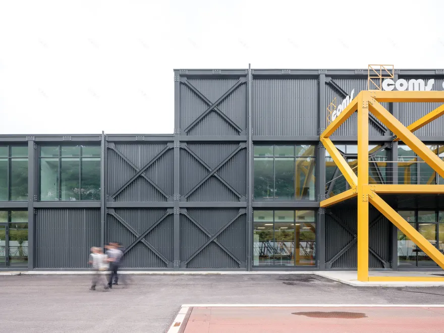 C·O·M·S· 金属木匠公司新办公楼丨意大利丨Nicola Martinoli Architects-13