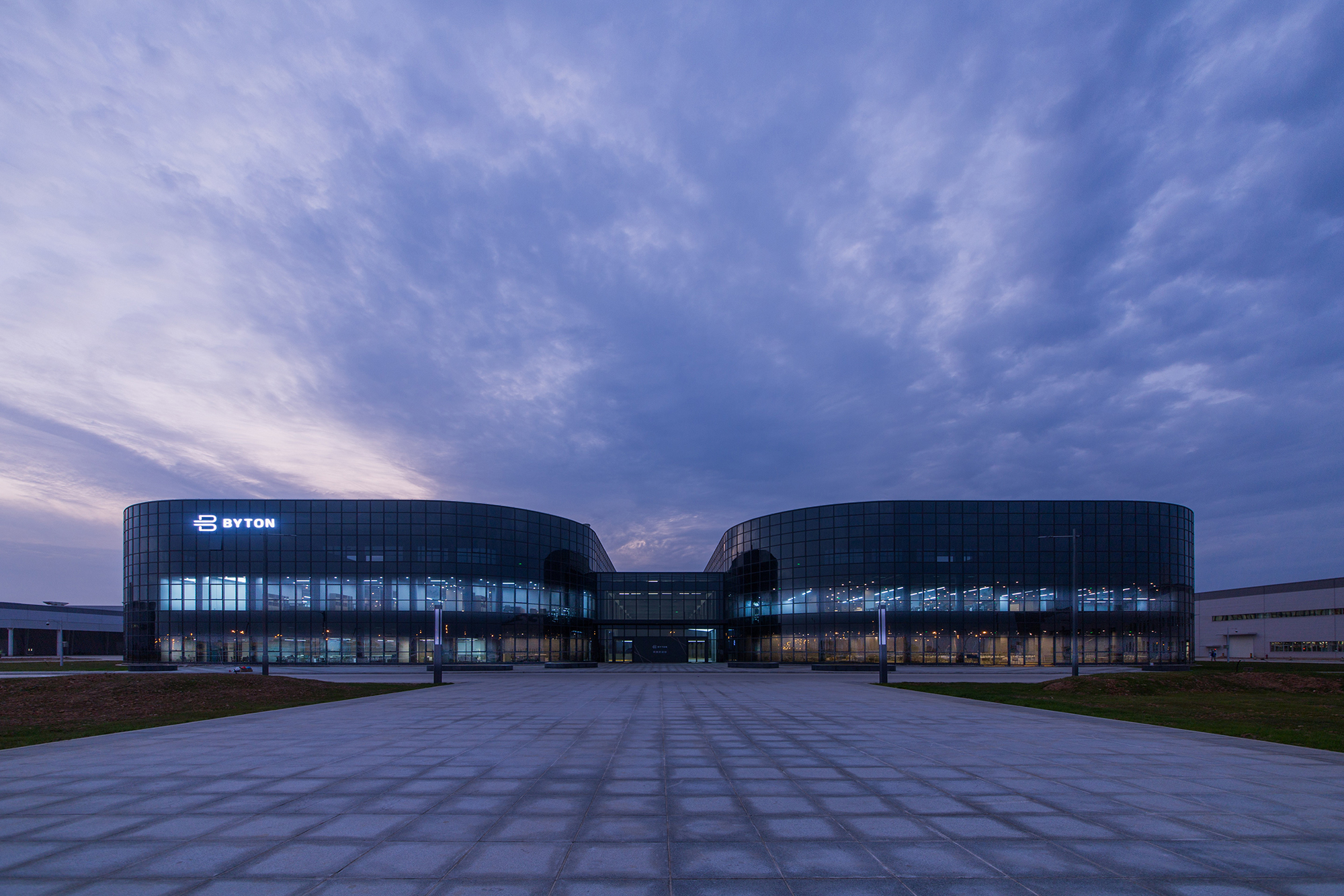 南京拜腾新能源汽车生产基地办公中心,创新生活新定义-6