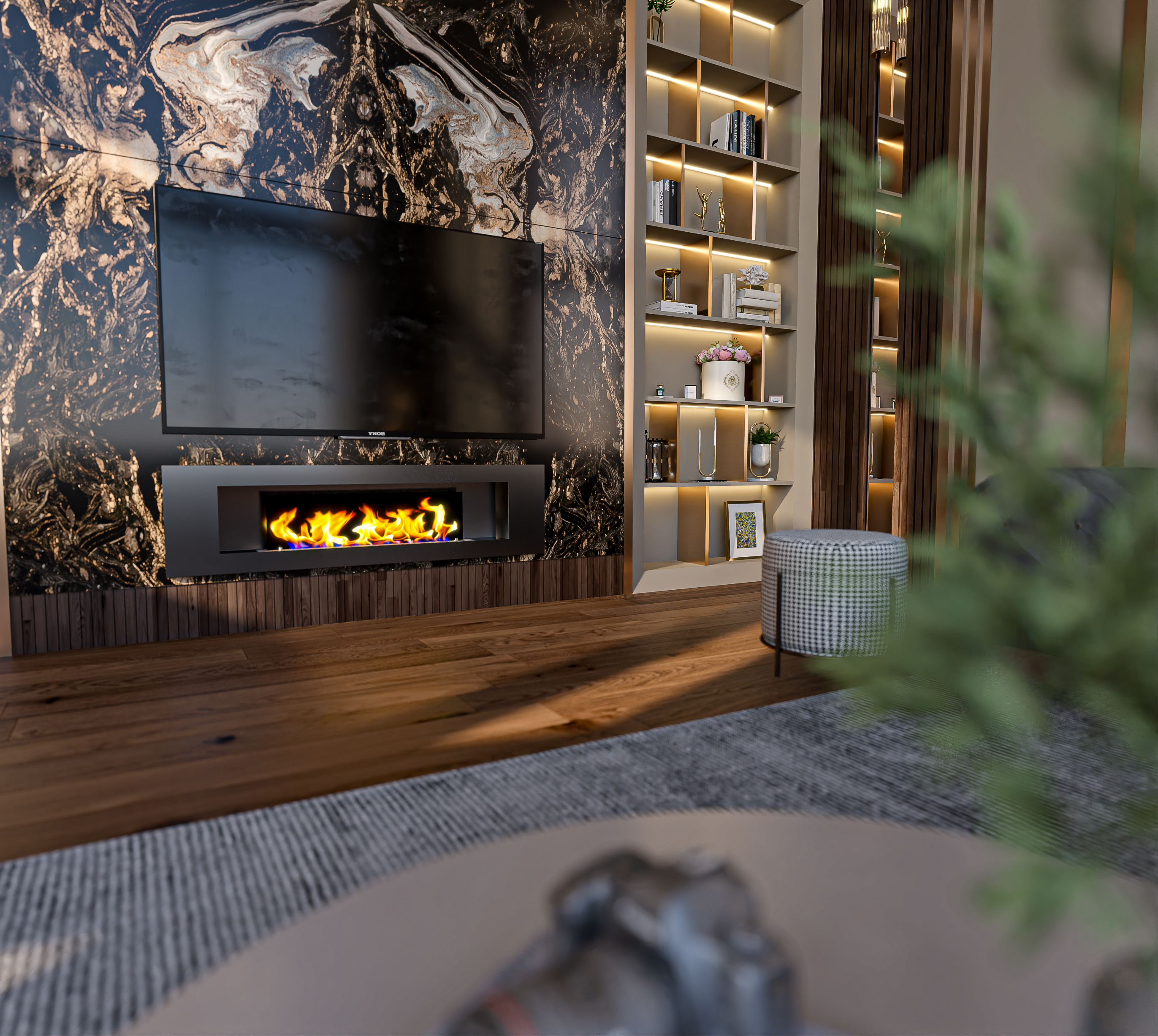 S. E. Livingroom Design-7