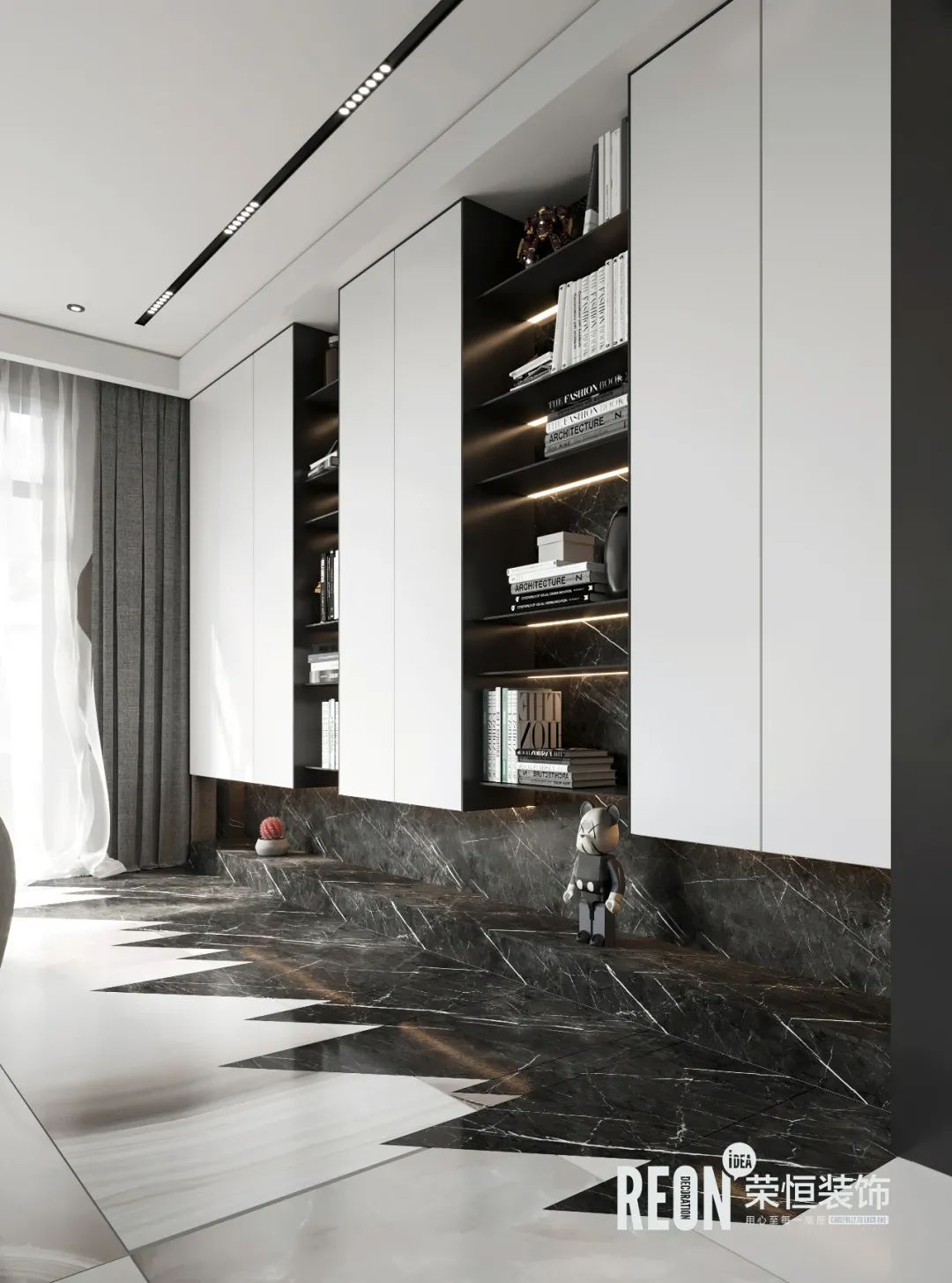 现代简约风家居设计,三壹设王均打造 468㎡岁月传奇-20