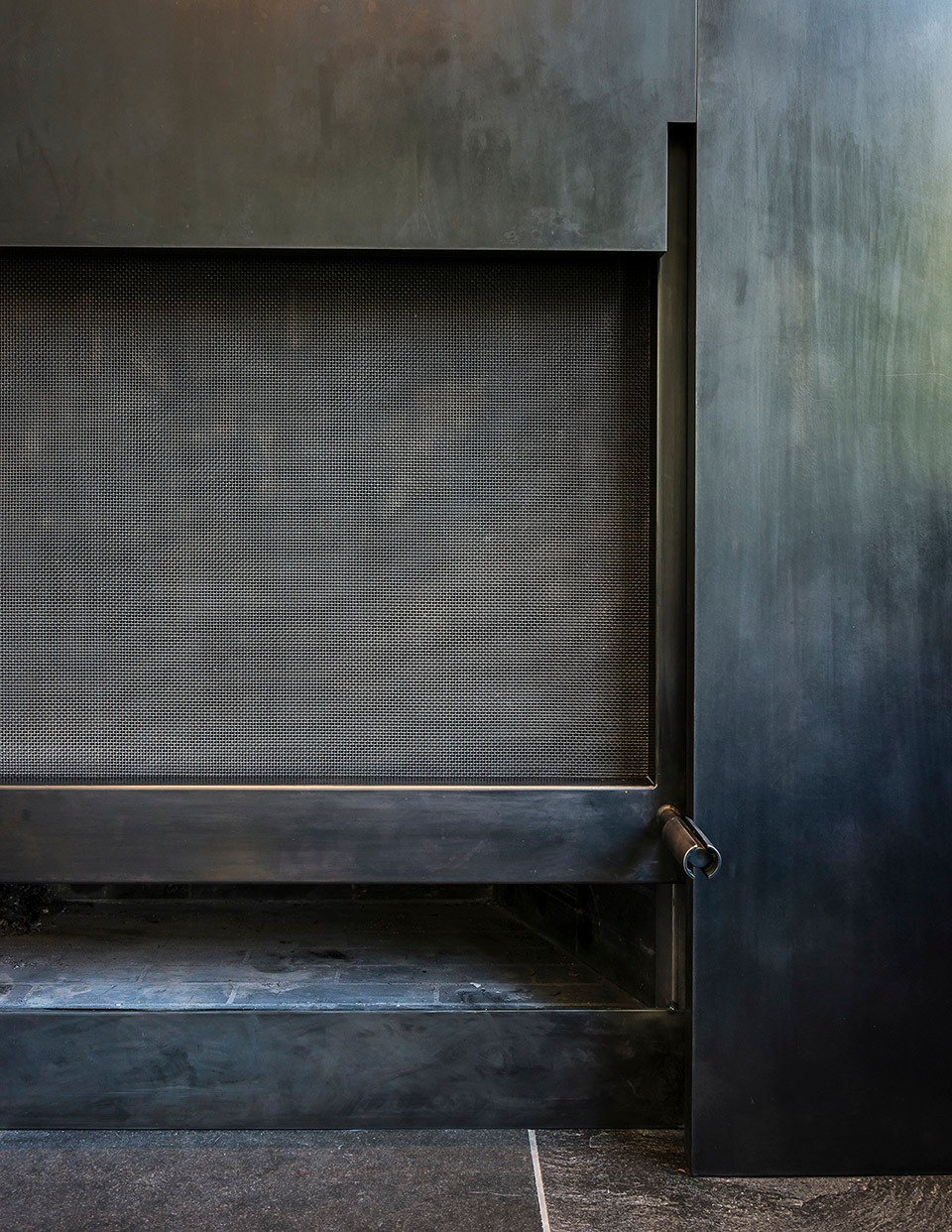 美国：溪水上的林间住宅-8