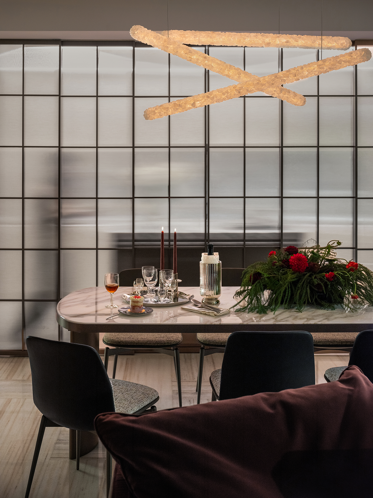 华润外滩瑞府丨中国上海丨上海璞辉设计（软装）,李益中设计（硬装）-25