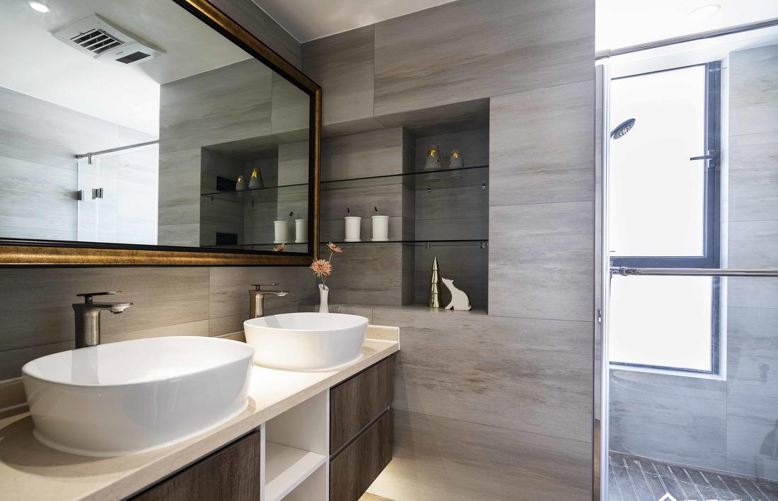 理居设计丨小户型全开放餐厨客书房,空间利用最大化-57