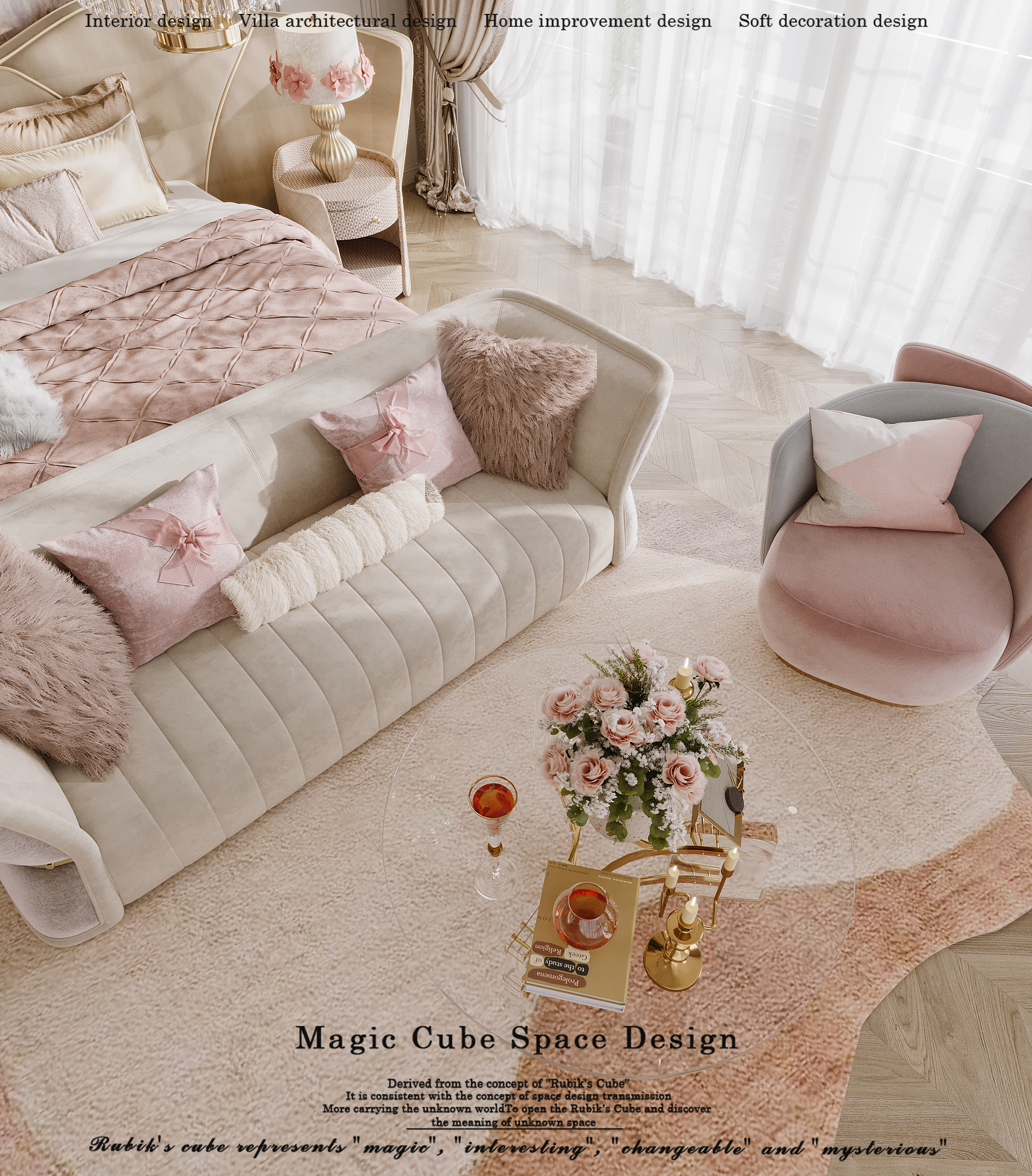 浙江•法式复古别墅设计丨中国浙江丨魔方空间设计-28