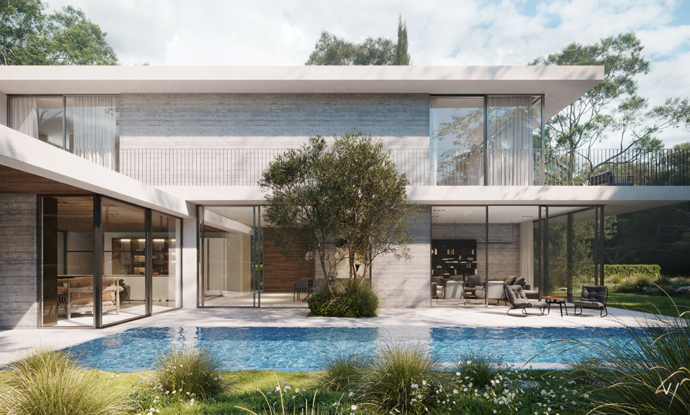 以色列私人住宅丨VizLine Studio-15