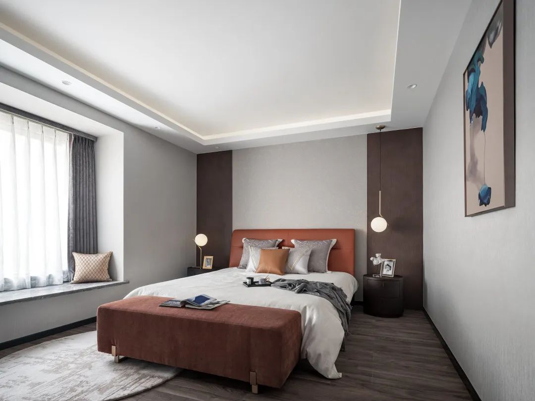 现代中式的幸福之家丨尚层装饰-47