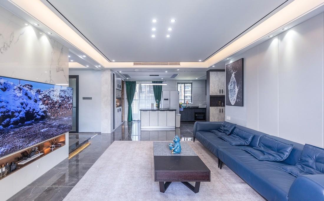 146㎡高级单身公寓 | 开放式空间与温馨家居的完美融合-13