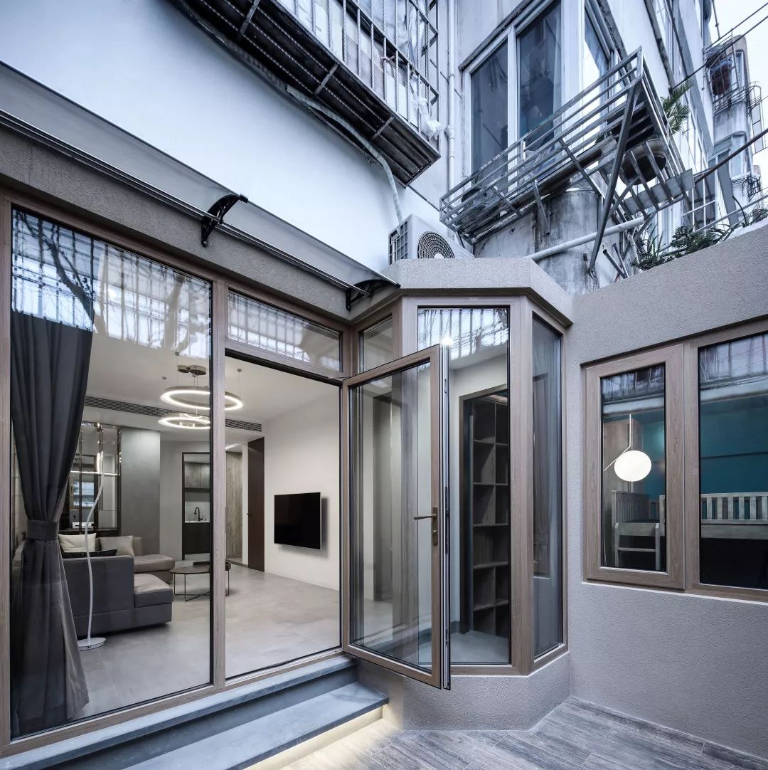 上海 68 平米老房爆改成三室两厅三卫艺术之家-84