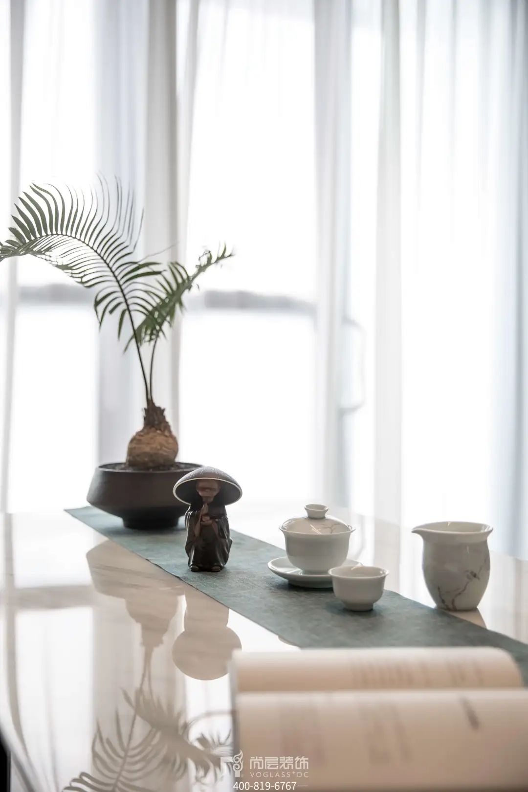 平湖御峰园×尚层装饰｜极简风别墅设计，宁静的心灵居所-72