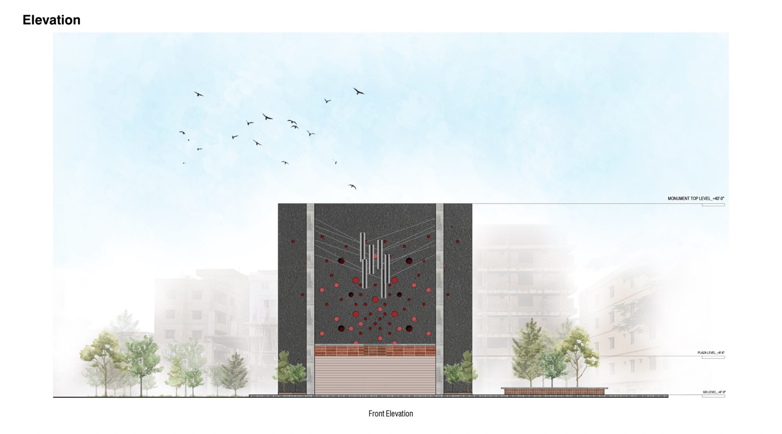 孟加拉国烈士纪念空间设计丨Vector Plinth-55