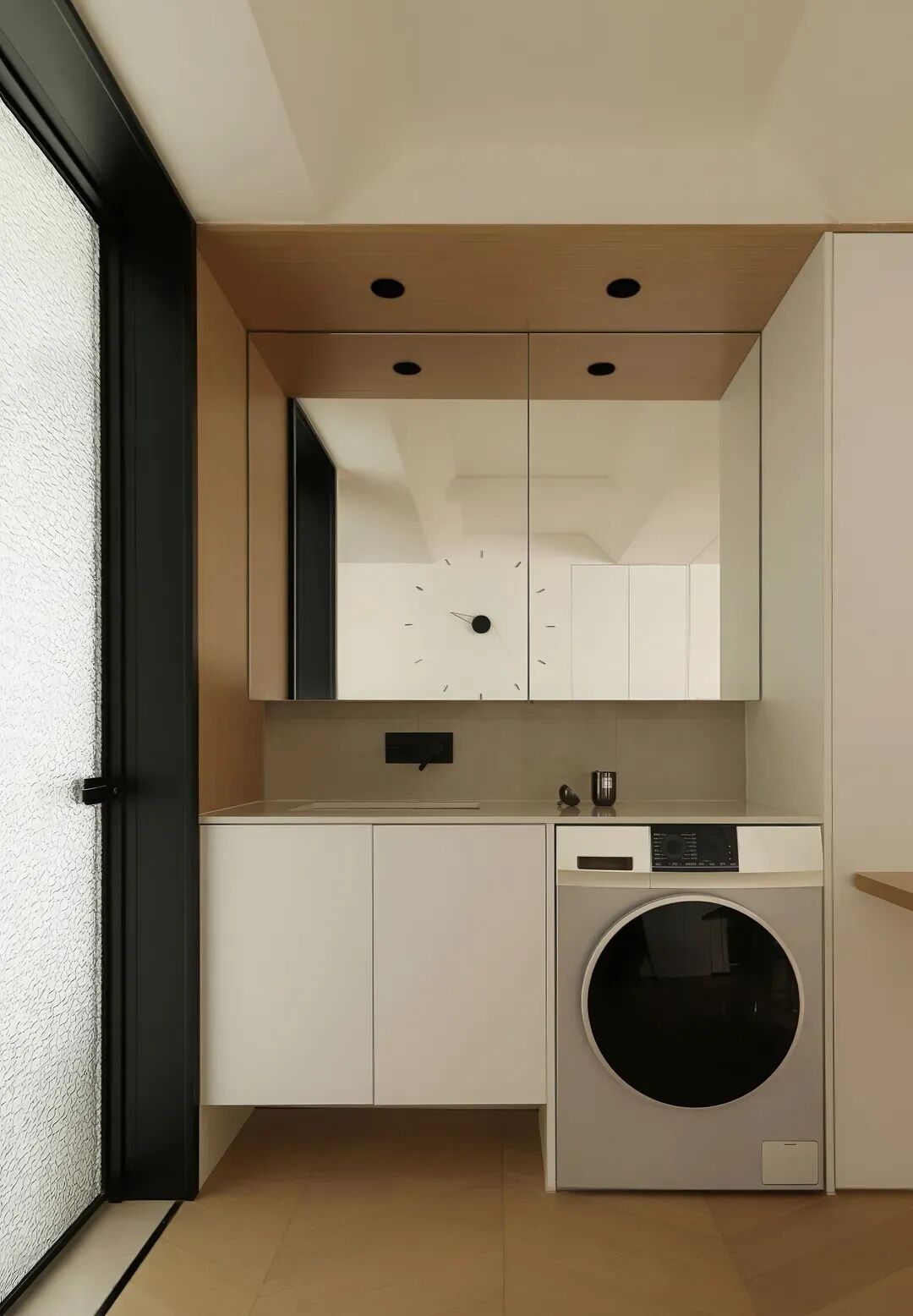 62㎡原木风一居：9万打造退休生活理想家-30