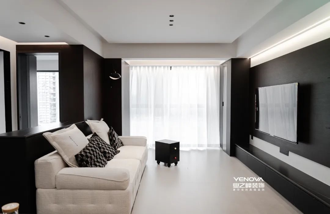 意式轻奢绘东方,80㎡简雅写意居-13