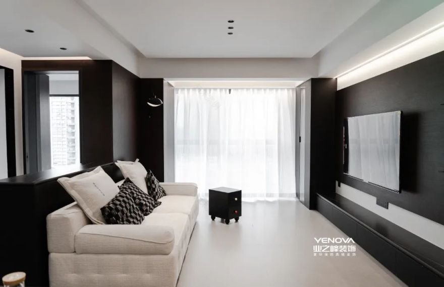 意式轻奢绘东方,80㎡简雅写意居-13