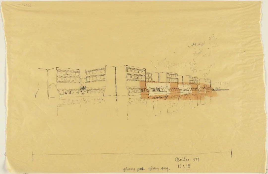 路易斯·康的建筑绘画-96