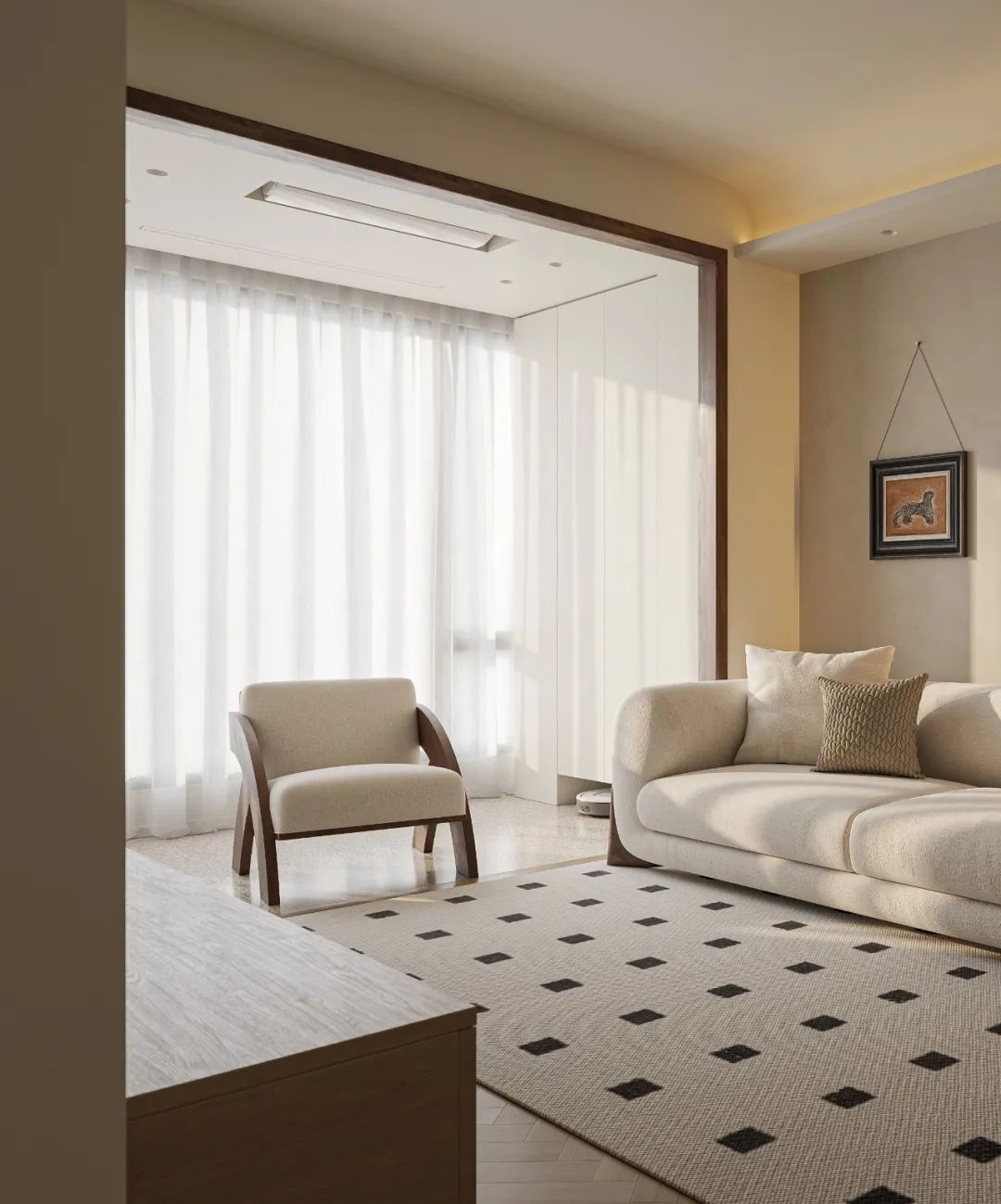 深圳润樾山花园 · 自然舒适的现代家居设计丨中国深圳丨境相设计-21