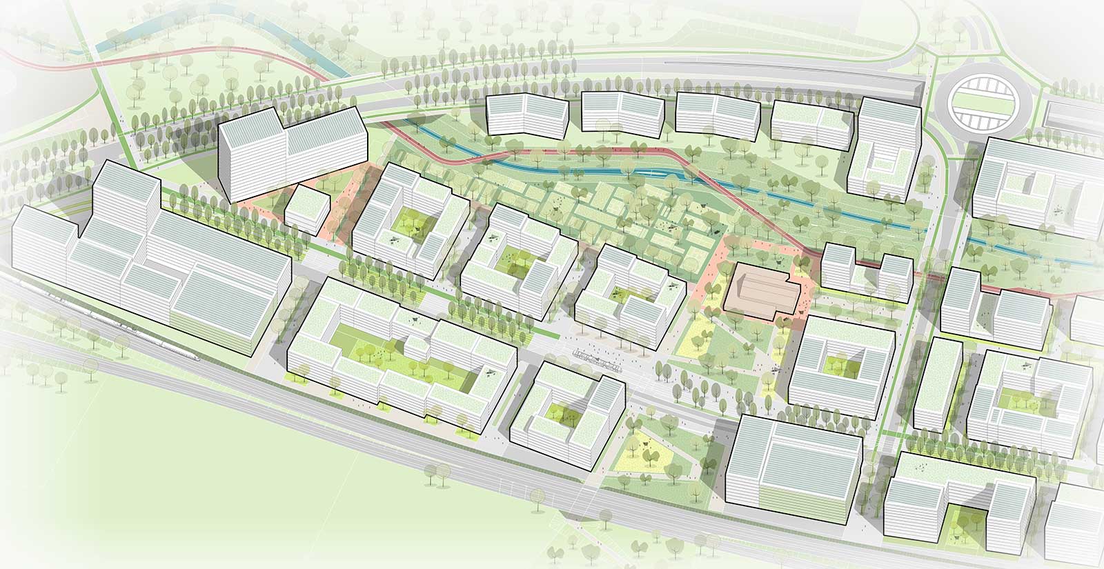 PDH 卢森堡 » 霍勒里希门丨卢森堡丨torsten becker stadtplaner等多家-6