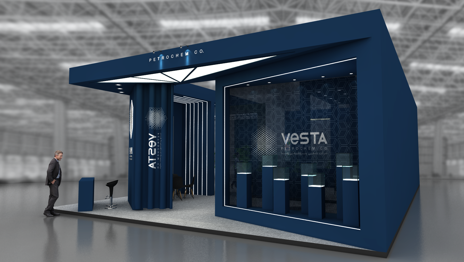 Vesta Petrochem 展览展台设计-7