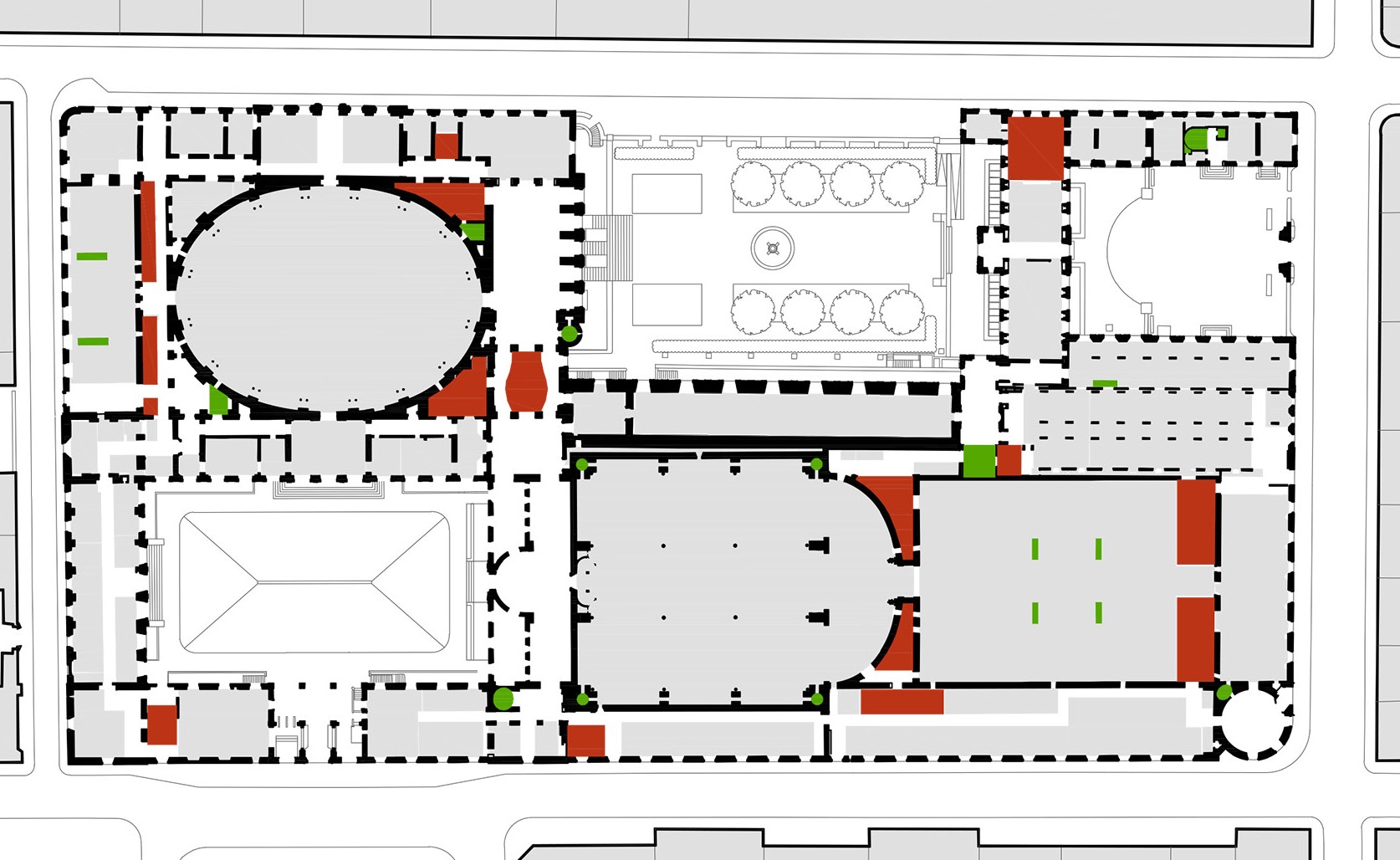 法国国家图书馆黎塞留方院改造项目 / Bruno Gaudin Architectes-59