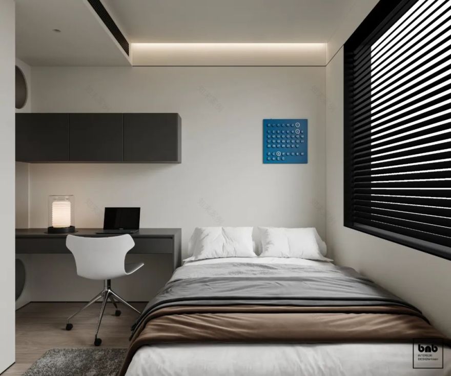 顶层住宅设计丨本白设计-70