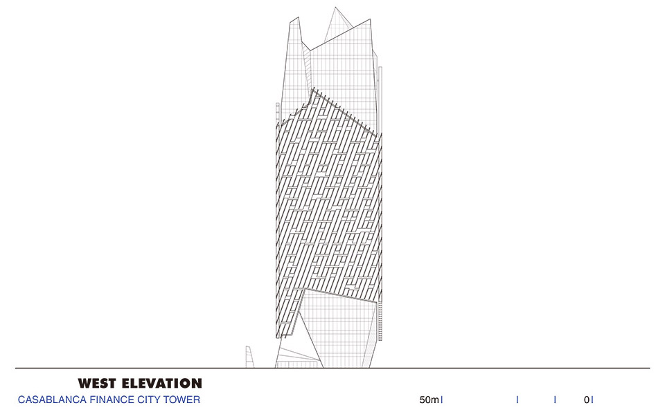 卡萨布兰卡金融城大厦丨摩洛哥卡萨布兰卡丨Morphosis-66