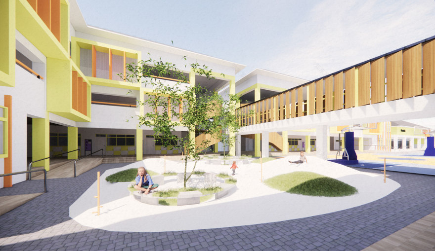 适应新冠疫情的特殊需求学校设计-1