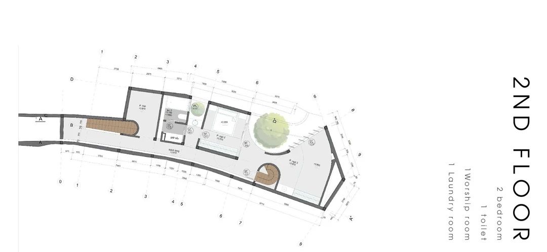 恩戈小巷住宅丨越南河内丨D.O.G House-31