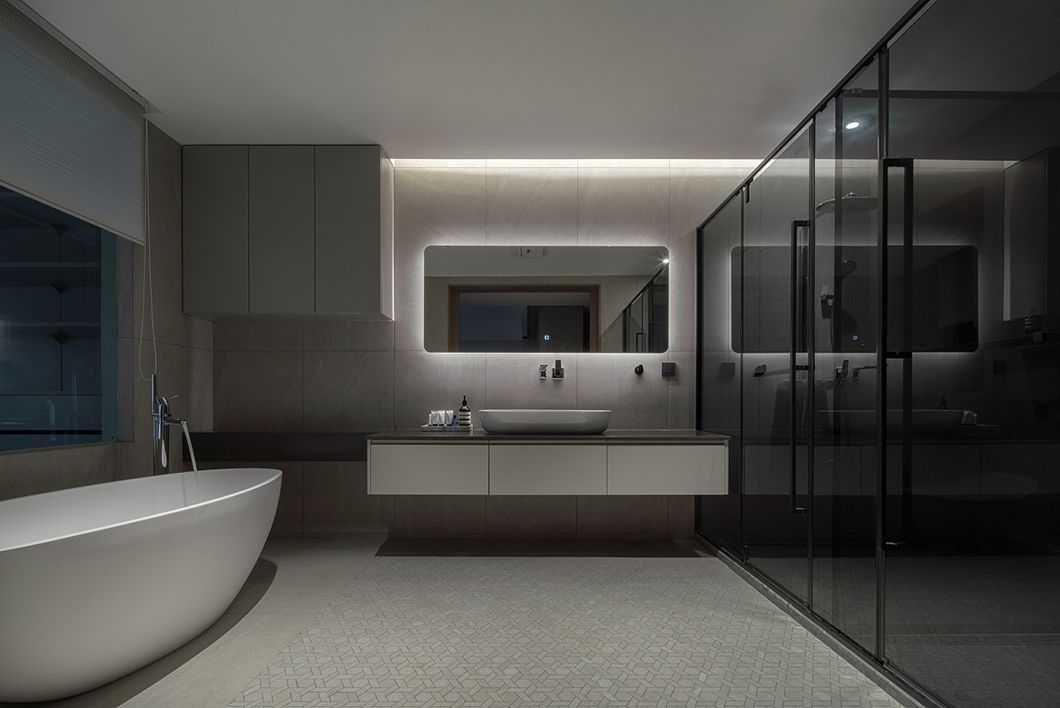 极简黑白灰,构建现代雅奢空间-105