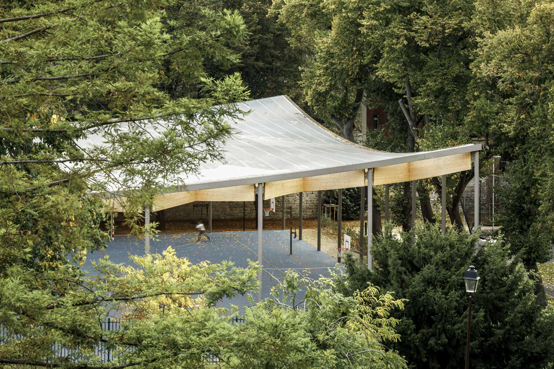 巴黎附近体育建筑丨法国巴黎丨Explorations Architecture-17