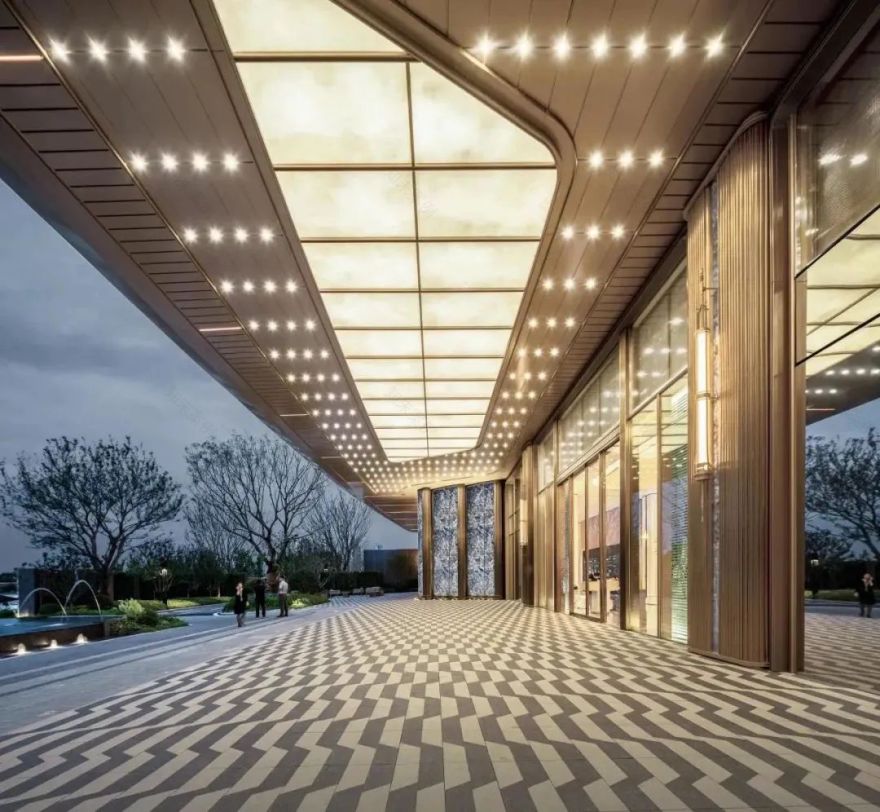 郑州顶流四代住宅,招商·林屿境丨中国郑州丨青岛厚德景观规划设计有限公司-5