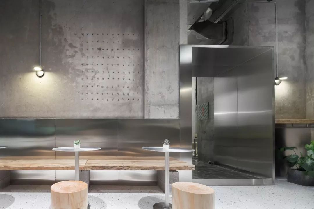 重庆粟集轻食空间 | 减法设计，粗糙变细腻-117